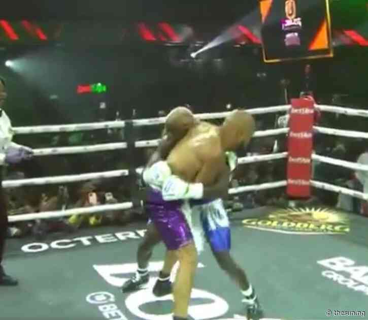 Charles Okocha defeats Portable after singer walks out of boxing rematch