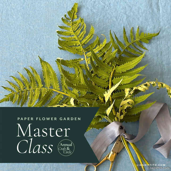 Crepe Lady Fern—Master Class Workshop