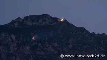 Vegetationsbrand am Hochstaufen: 17 Menschen aus Reichenhaller Haus evakuiert
