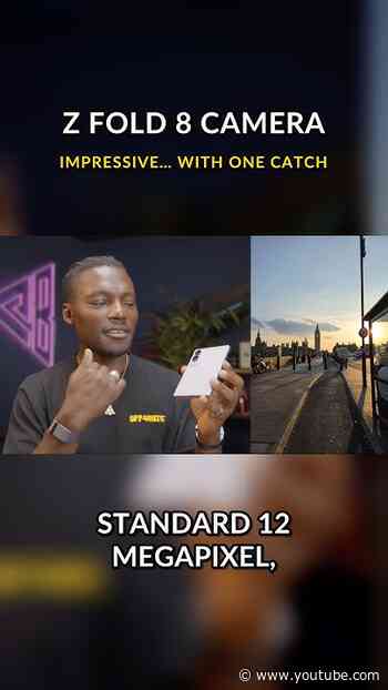 Galaxy Z Fold 8 Camera Is Impressive