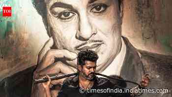 Who voiced MGR's viral 'Thangame Thalapathy' in 'Jana Nayagan'?