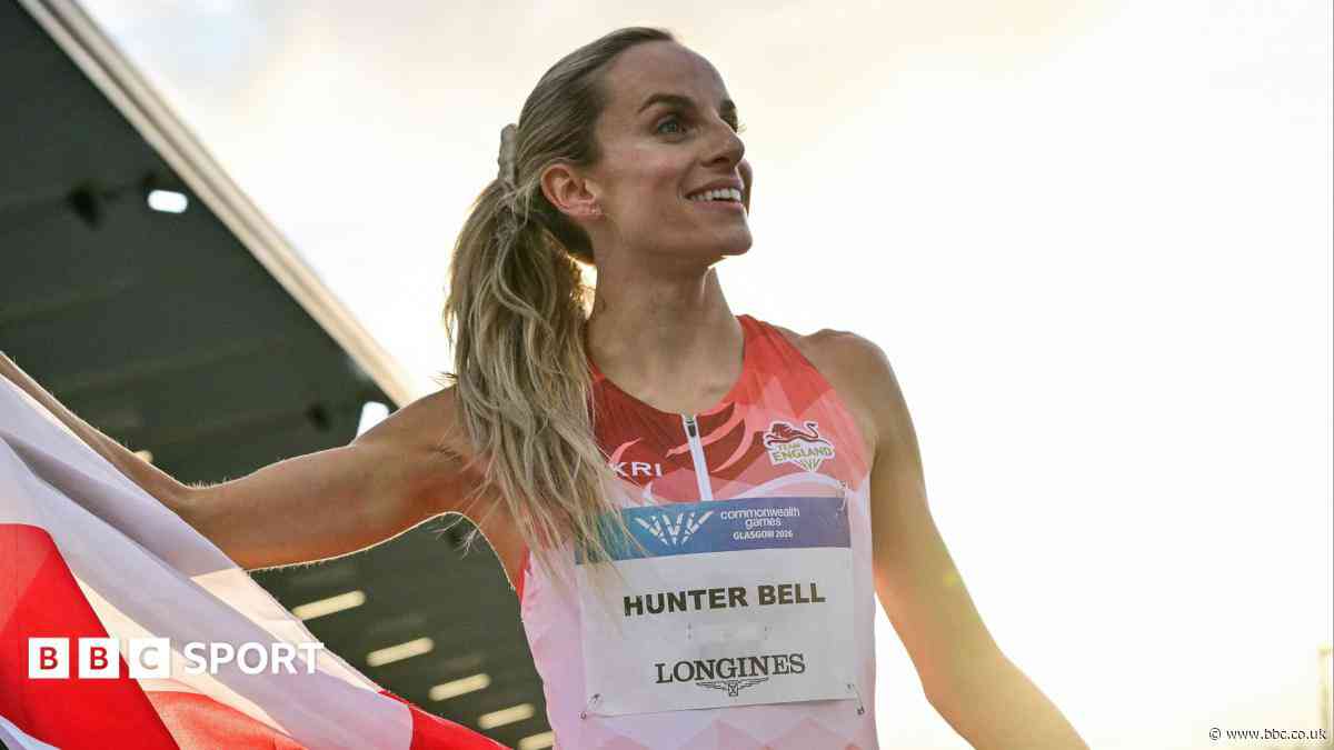 Hunter Bell eyes ambitious sweep after 800m gold in Glasgow