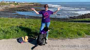 Northumberland blood cancer survivor completes 100th parkrun with beloved dog