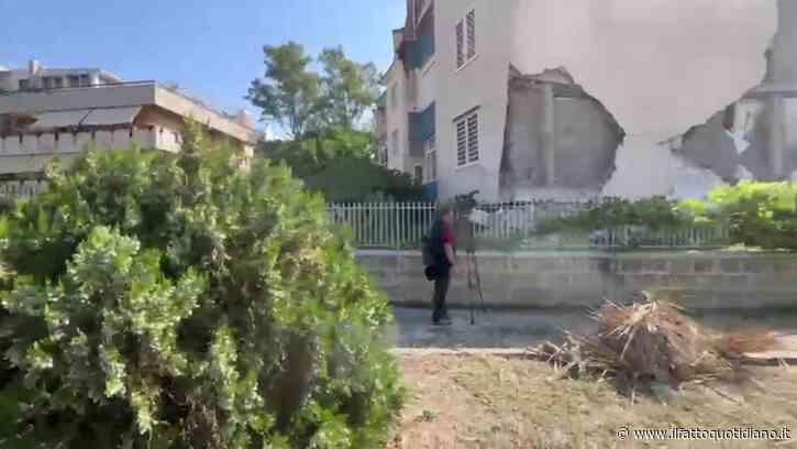 Si contano i danni dopo la violenta scossa ai Campi Flegrei: il video degli edifici distrutti