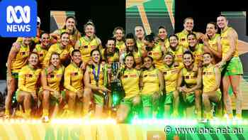 Aussies reign supreme over Irish in AFLW international