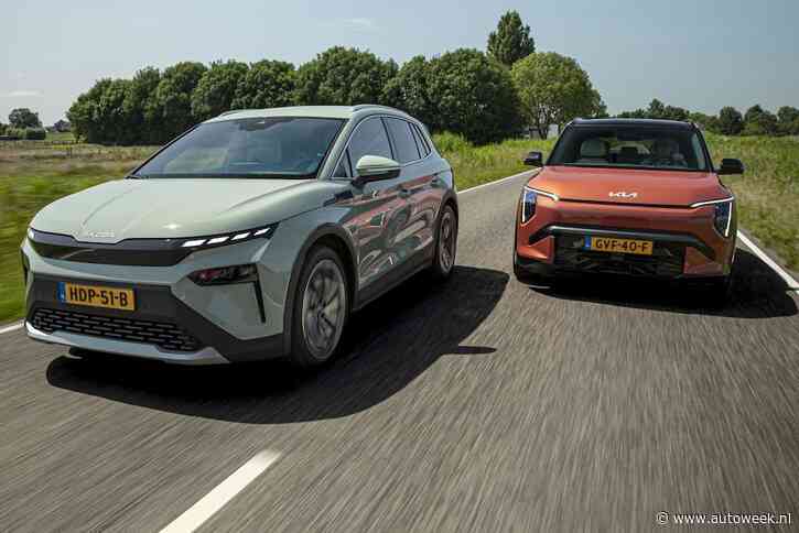 Bijna de helft van alle nieuwe auto's is een elektrische