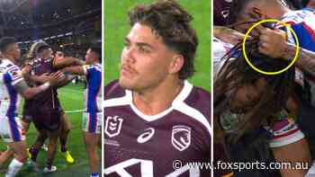 ‘It’s over’: Knights fire back as Broncos’ title defence ‘extinguished’ after ‘crazy’ scenes