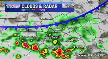 Front brings rain and a humidity drop, but heat stays