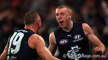 AFL Super Saturday Live: ‘He’s just not getting the job done’: Great’s bake for premiership Lion as Blues run riot; Lyon tees off at reporters