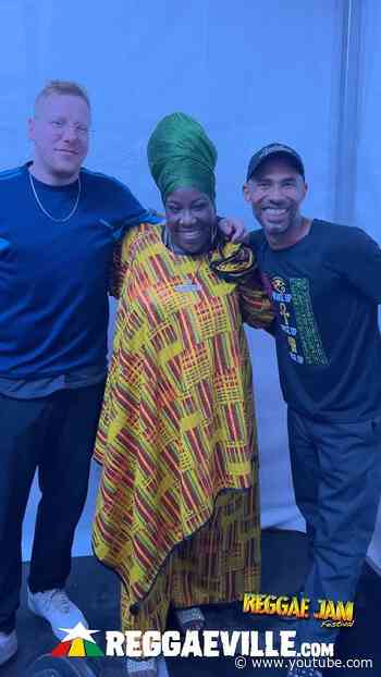 BACKSTAGE VIBES with QUEEN OMEGA @ Reggae Jam Festival 2026 with Billy Mystic, DJ Densen & Jabbar 🔥