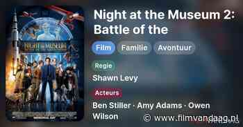 Night at the Museum 2: Battle of the Smithsonian [16:55, BBC1, IMDb: 6.0]