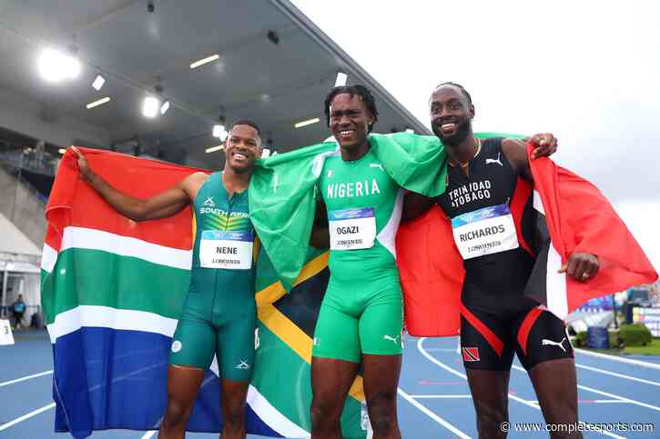 Glasgow 2026: Ogazi Wins Men’s 400m Gold, Onojuvwevwo Takes Women’s Bronze