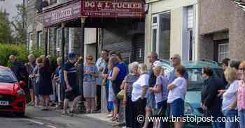 Crowds line street as beloved Bristol butcher Lee Tucker laid to rest
