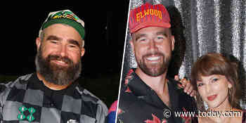 Jason Kelce Shares His Favorite Moments From Travis and Taylor Swift’s Wedding