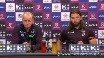 ‘Not going to play victim’: Broncos star’s defiant message as Madge opens up on finals failure