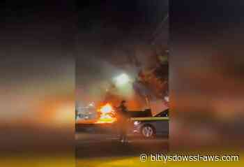 Al menos 10 heridos dejó explosión de carro bomba frente a una comisaría en región fronteriza con Venezuela