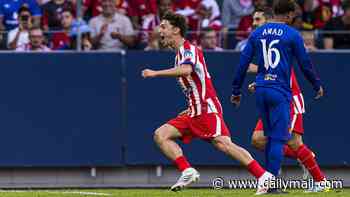 Manchester United vs Atletico Madrid - pre-season friendly LIVE: LaLiga giants take early lead in Stockholm as Michael Carrick's new look Red Devils face stern test