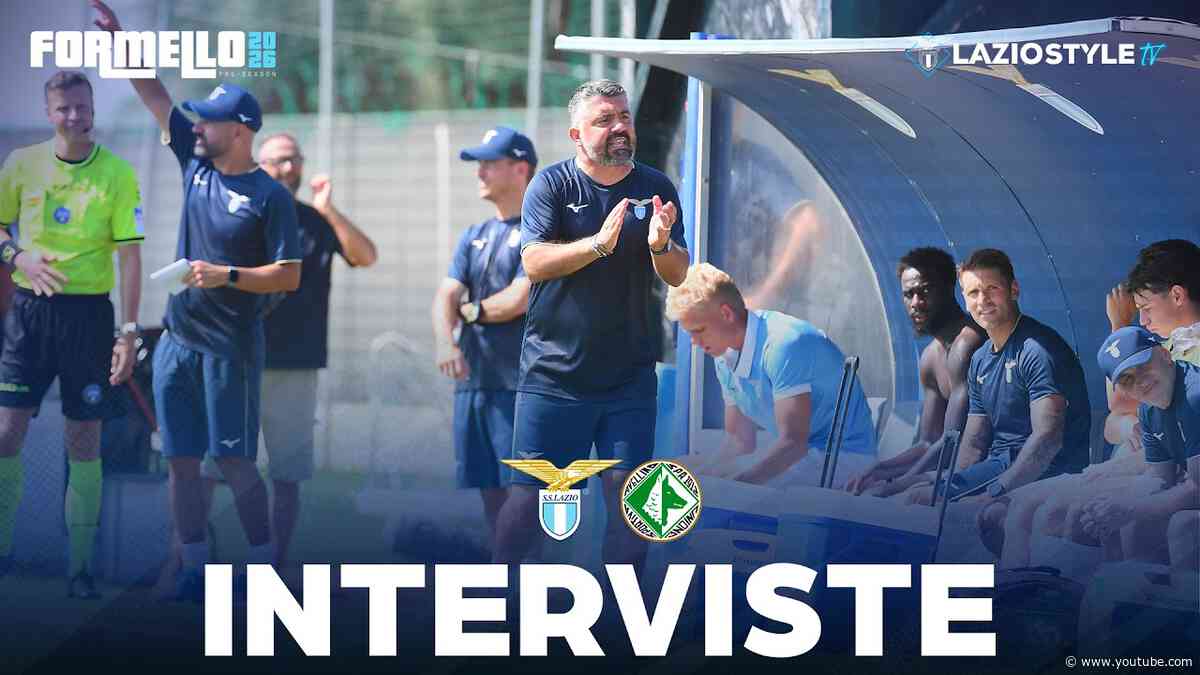 🗣️ LE INTERVISTE POST LAZIO-AVELLINO