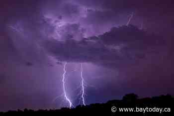 Thunderstorms, heavy rain possible today