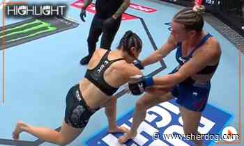 UFC Belgrade highlight video: Nina Nikolija Milosevic crumbles Hailey Cowan with body shots