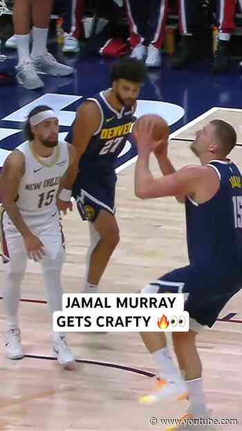 Jamal Murray's craft in the open court is next level 🔥