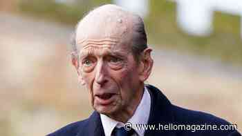 Duke of Kent, 90, relies on walking stick as he hosts spectacular event at Kensington Palace