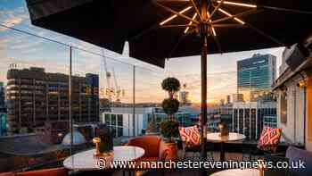 I stayed at the iconic Manchester hotel with a rooftop terrace that feels like you’re on holiday