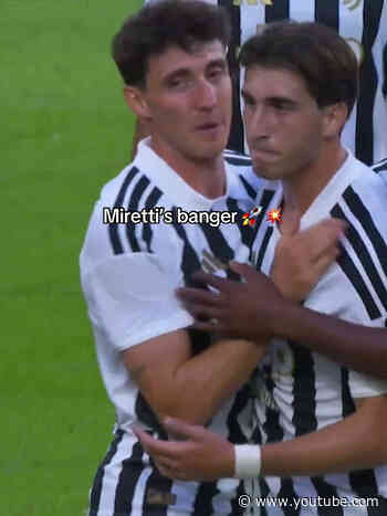 Miretti's absolute banger vs Standard Liege 😮‍💨😮‍💨 #Juventus #Miretti #Goal