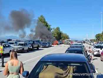 Vehicle fire leads to delays on Tsawwassen-Swartz Bay B.C. Ferries route