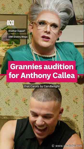 Anthony Callea can't keep a straight face
