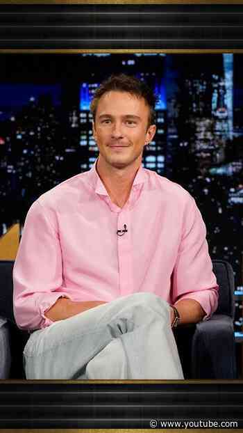 #DrewStarkey “ugly cried” for 2 hours after wrapping #OuterBanks 😢 #FallonTonight