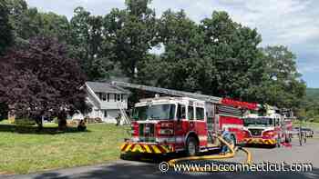 Two displaced after fire in Ellington on Friday night