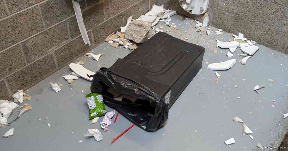 Bathrooms vandalized at Knightdale Station Park, closed for the weekend
