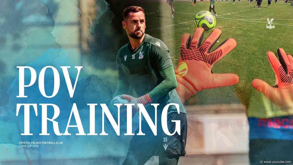 GOALKEEPER POV 🧤👀 | Premier League Training Session