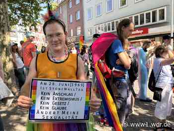 Bilder der CSD-Demos in Bonn, Ahaus und Moers