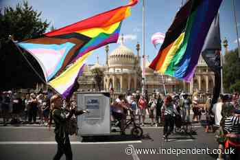 Tens of thousands turn out to celebrate Brighton Pride