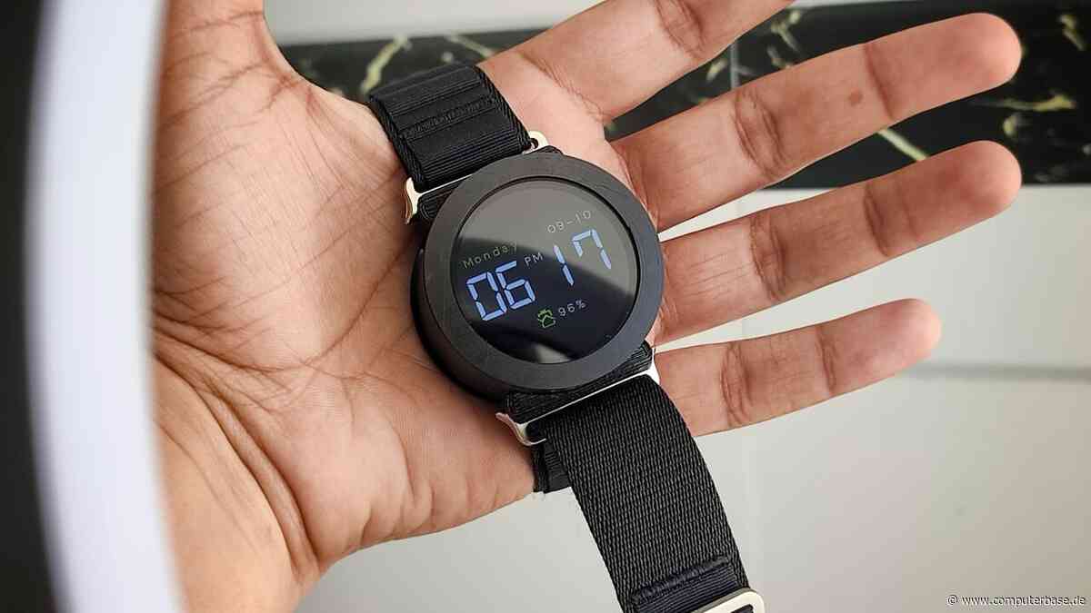 ChronoWatch X2040: Smartwatch aus dem 3D-Drucker mit Raspberry-Pi-Platine
