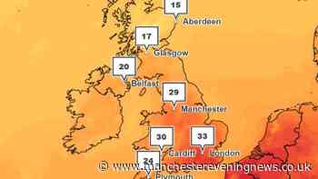 Met Office warns of 'very warm and humid' 29C weather in Manchester as fourth heatwave forecast