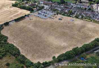 Drone images reveal impact on county of driest July in almost 190 years