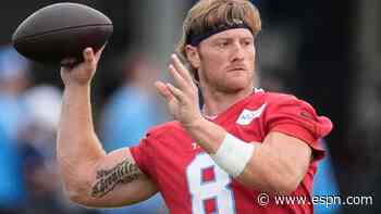 Titans' Levis: There aren't 32 QBs better than me