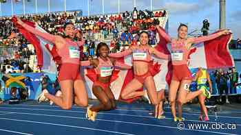 Bittersweet results for Canadian 4x100m relay teams at Glasgow 2026
