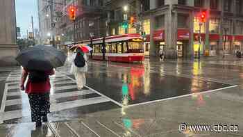 Heavy rain, thunderstorms for GTA: Environment Canada