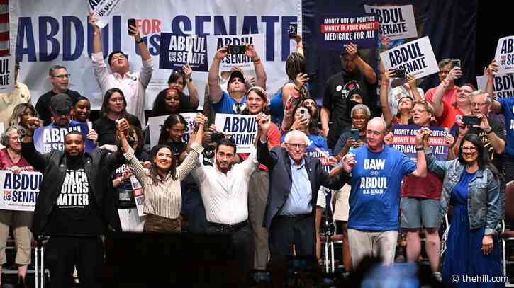 Democrats fret in Michigan as progressives project confidence ahead of key primaries