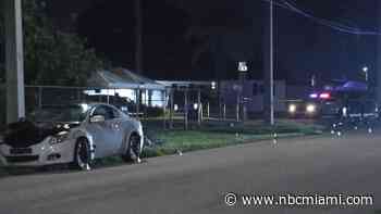 Investigation underway after apparent crash involving car and bike in SW Miami-Dade