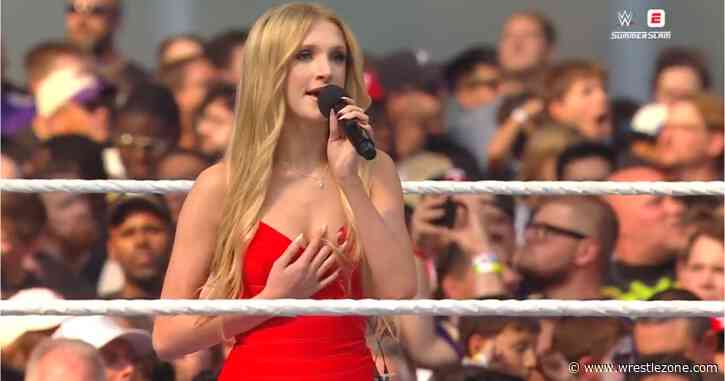 Triple H And Stephanie McMahon’s Daughter Opens WWE SummerSlam With Special Performance