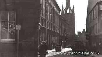 A glimpse of Newcastle in 1966 - and the same city-centre location in 2026