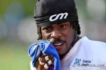 Bills safety C.J. Gardner-Johnson strains calf muscle at training camp practice