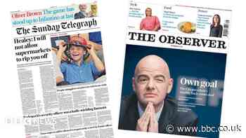 The Papers: Chancellor 'warns' supermarkets and 'own goal'