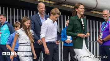 William and Kate bring children to Commonwealth Games