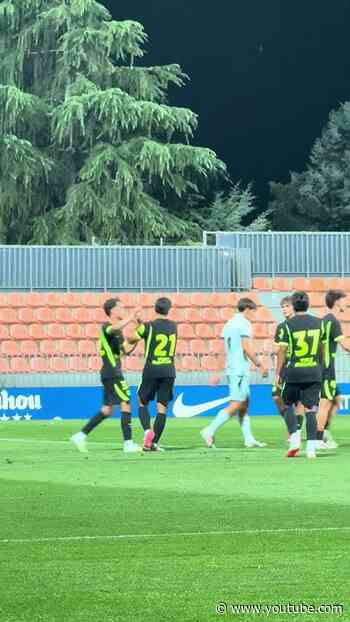 Obed Vargas' penalty kick goal 🆚 Getafe (📆 26/27 preseason)